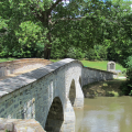 Antietam bridge and monument